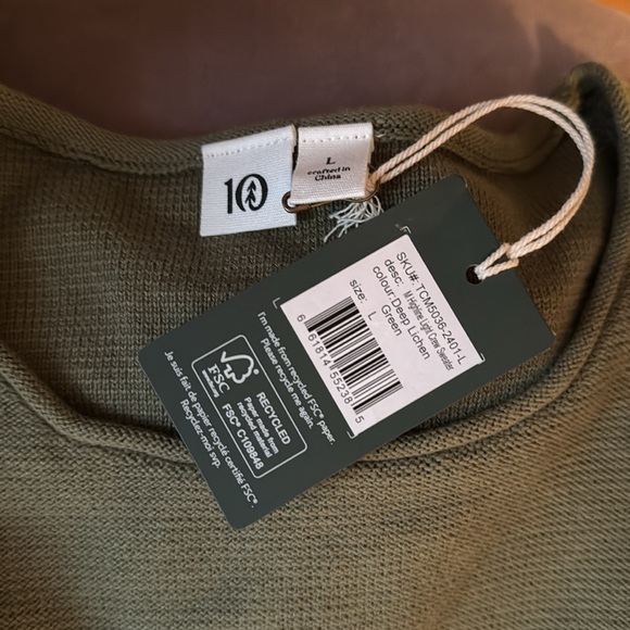 Tentree Men’s Highline Light Crew Sweater - Picture 3 of 4